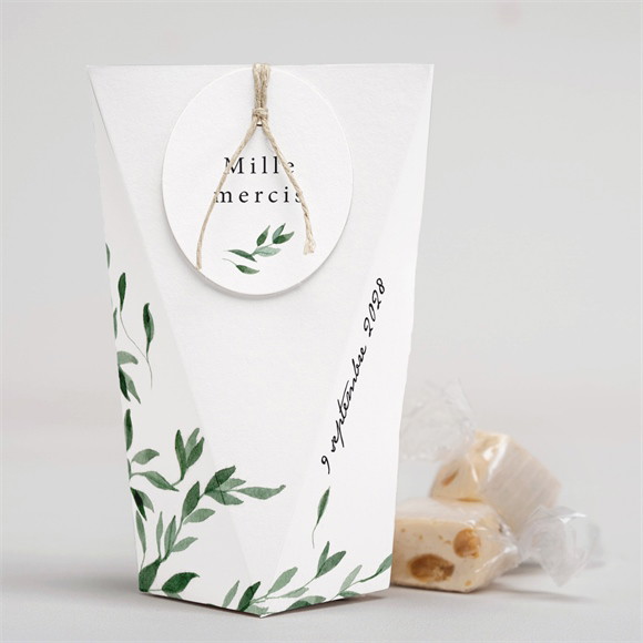 Boîte surprise mariage A l'ombre de l'olivier réf.N52002