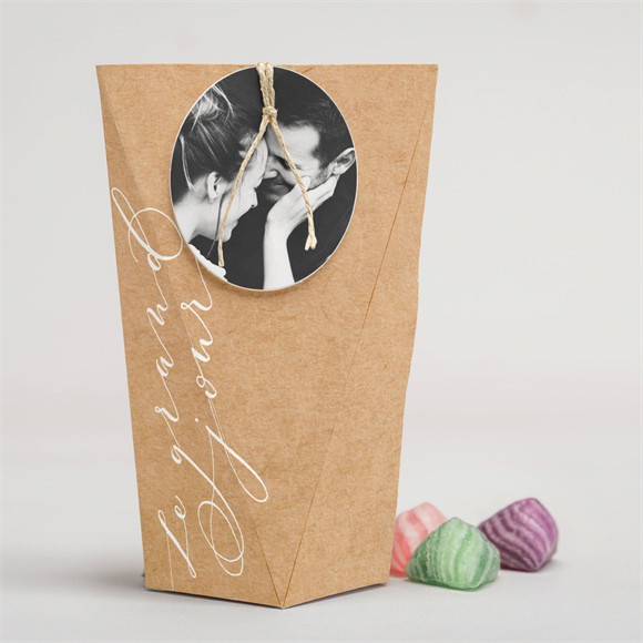 Boîte surprise mariage Photomaton réf.N52007