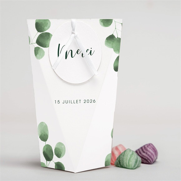 Boîte surprise mariage Fraîcheur végétale réf.N52001