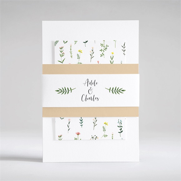 Faire-part mariage Joie et couleurs réf.N53105