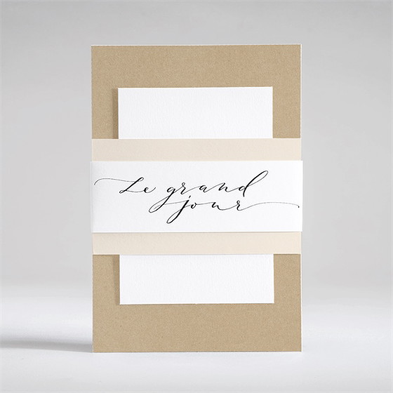 Faire-part mariage un grand jour