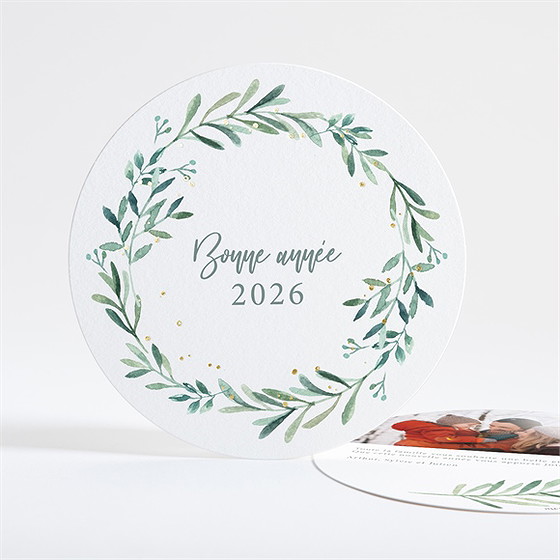 Carte de voeux on vous la souhaite belle