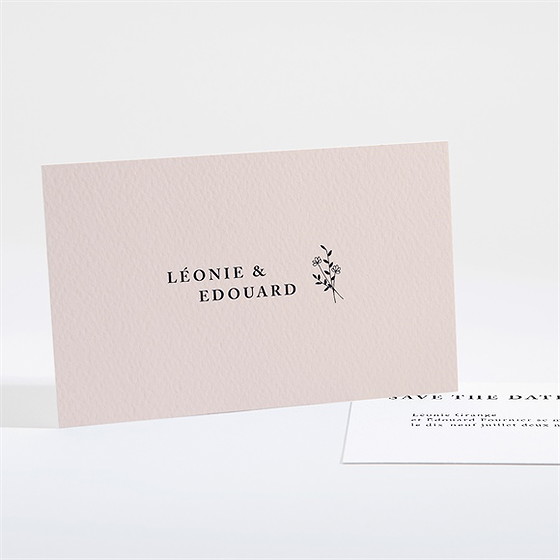 Save the date mariage delicatesse