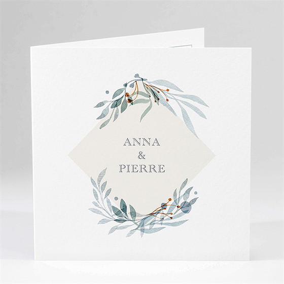 Faire-part mariage elégance bucolique