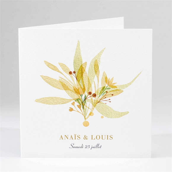 Faire-part mariage Nature et Lumière réf.N451162
