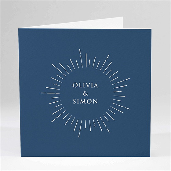 Faire-part mariage notre astre