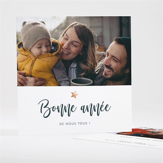 Carte de voeux voeux originaux