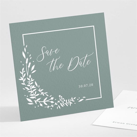 Save the Date mariage Elégante Poésie réf.N301209