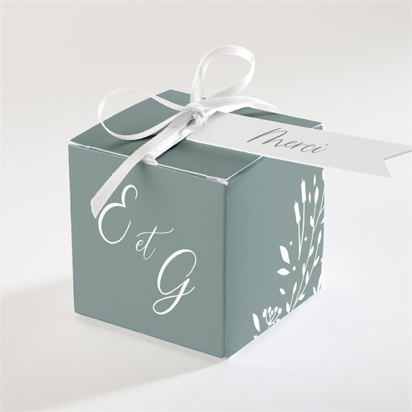 Boîte de dragées mariage Elégante Poésie réf.N340298