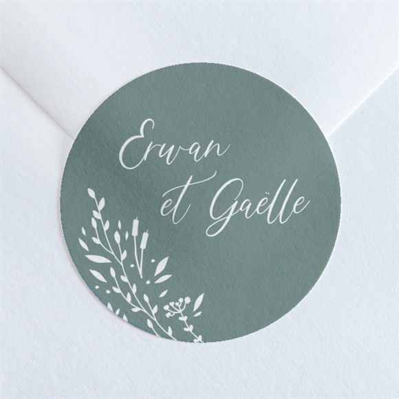 Sticker mariage Elégante Poésie réf.N36060