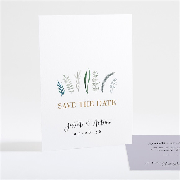 Save the Date mariage Notre Bouquet réf.N25107