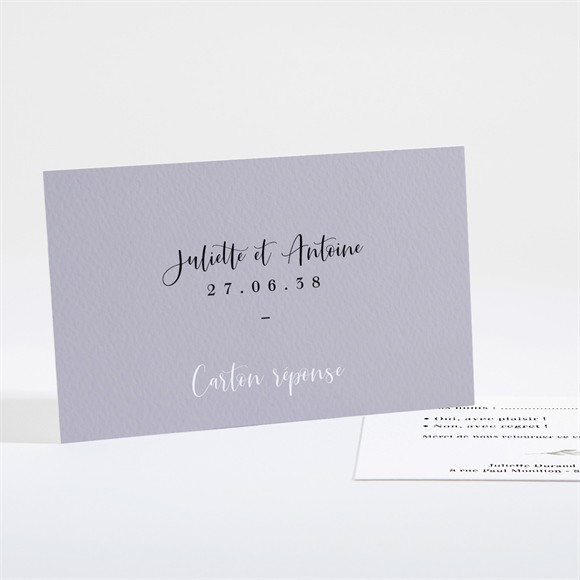 Carton réponse mariage Notre Bouquet réf.N161116