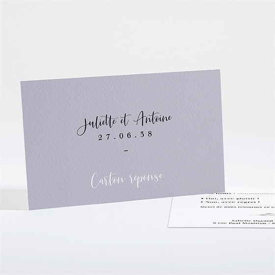 Carton réponse mariage notre bouquet