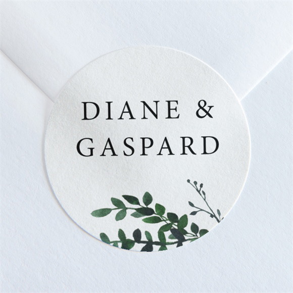 Sticker mariage Evidemment réf.N36062