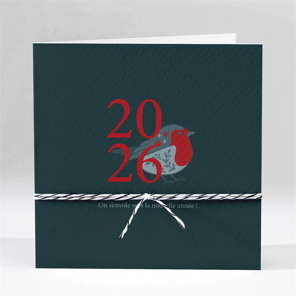 Carte de voeux Beau Petit Oiseau réf.N451174