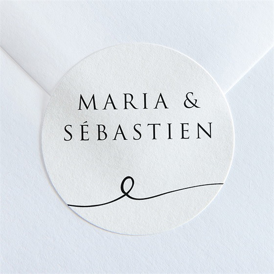 Sticker mariage elle a dit oui