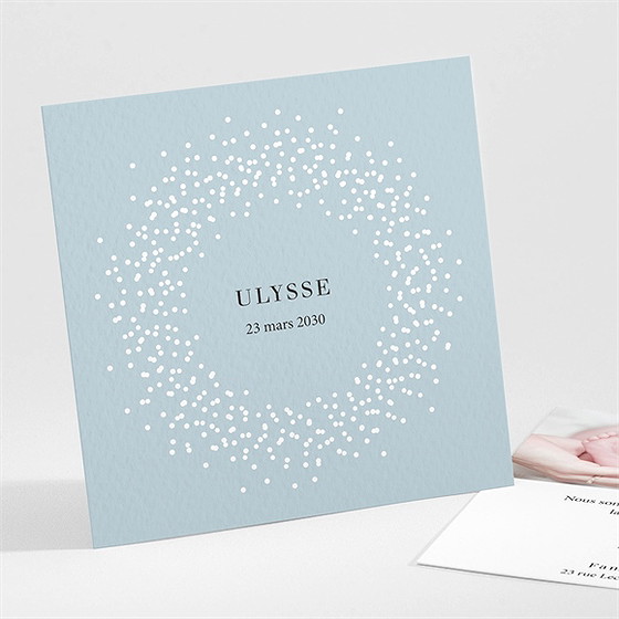 Faire-part naissance ulysse