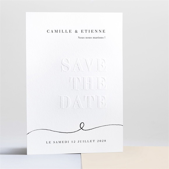 Save the Date mariage Un Grand Jour réf.N241216