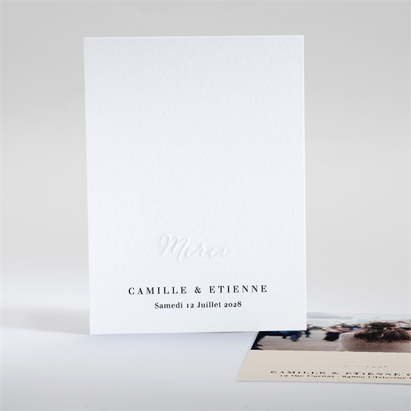 Remerciement mariage Un Grand Jour réf.N28120