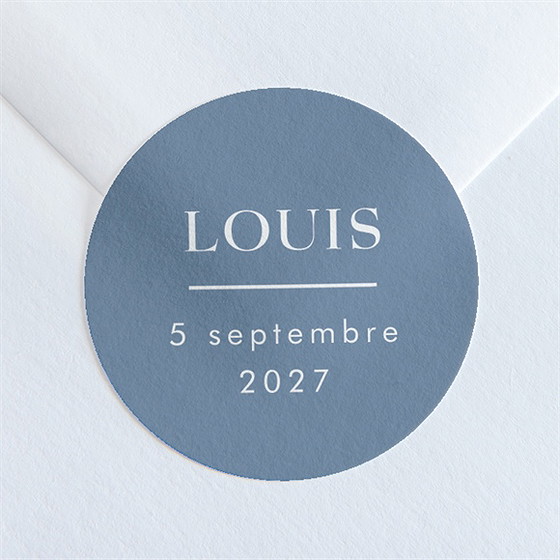 Sticker naissance moderne et tendance