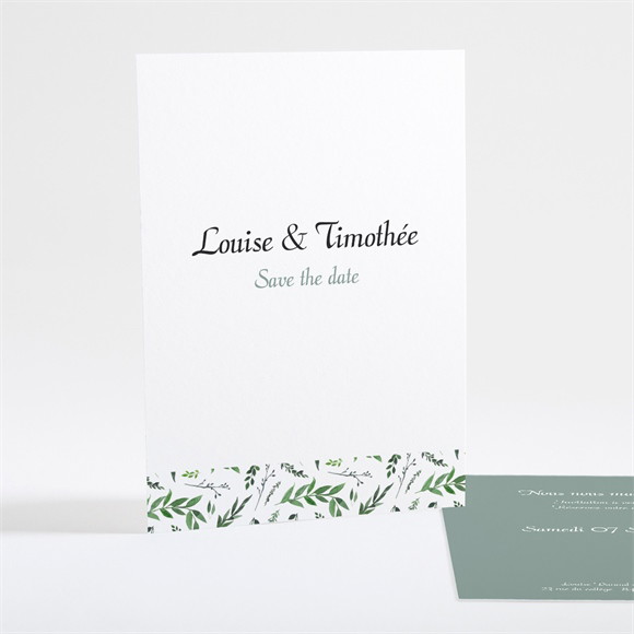 Save the Date mariage Evidence réf.N25109