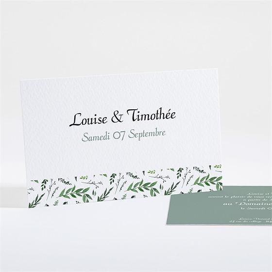 Carton d'invitation mariage evidence