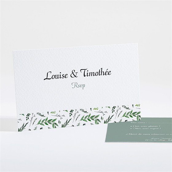 Carton réponse mariage evidence