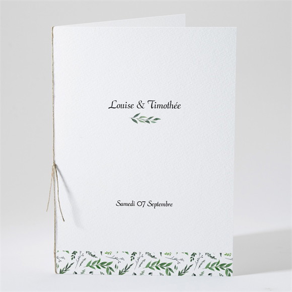 Livret de messe mariage Evidence réf.N491204