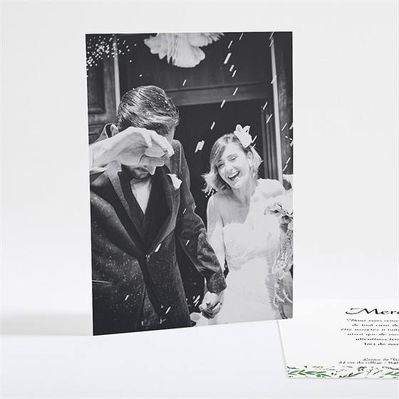 Remerciement mariage evidence