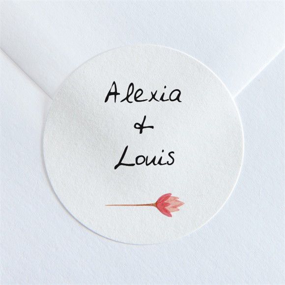 Sticker mariage Folie Printanière réf.N36074