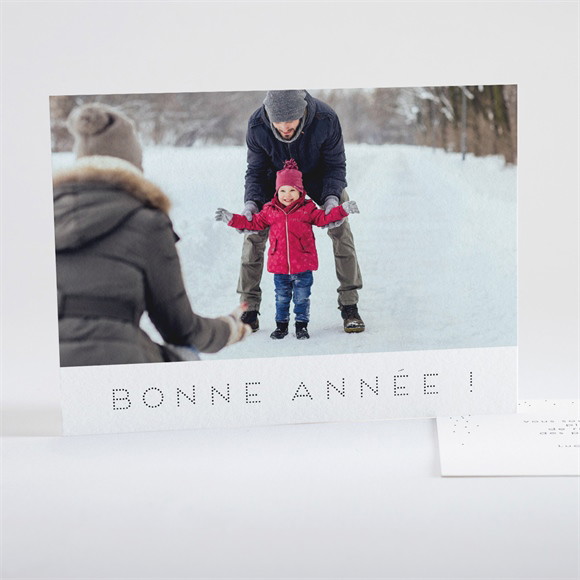 Carte de voeux Reportage réf.N15118