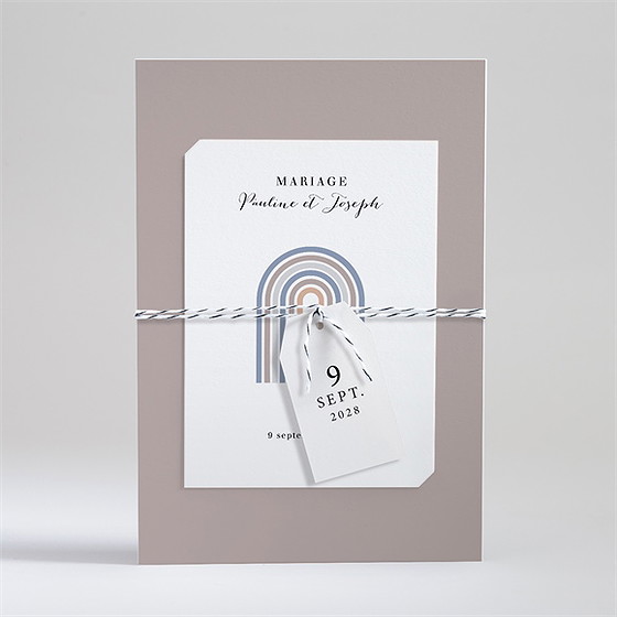 Faire-part mariage nuances