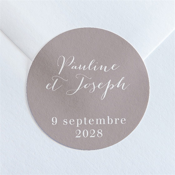 Sticker mariage nuances