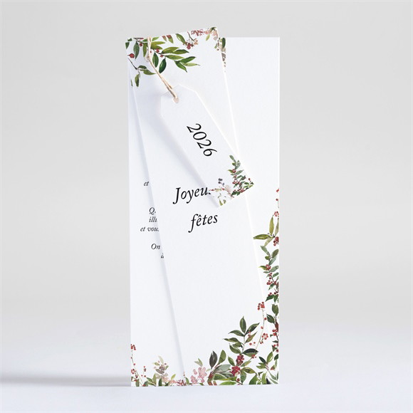 Carte de voeux Voeux élégants réf.N93126