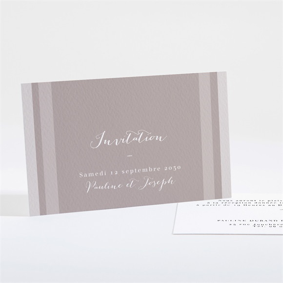 Carton d'invitation mariage L'Arc-en-ciel réf.N161131