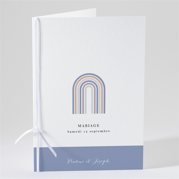 Livret de messe mariage L'Arc-en-ciel réf.N491208