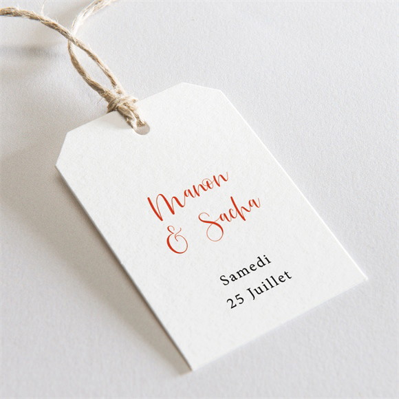 Etiquette mariage Douceur Printanière réf.N29169