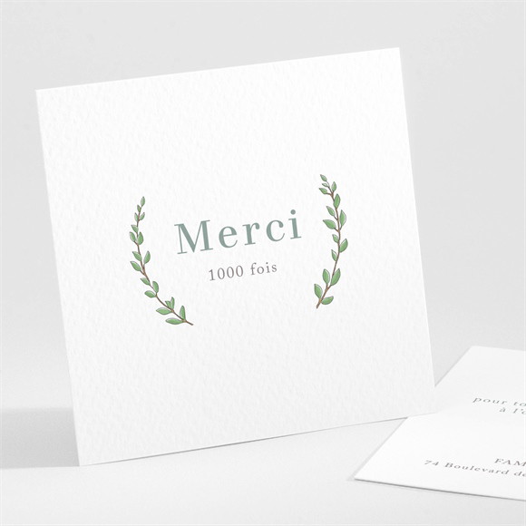 Remerciement naissance Mon joli berceau réf.N301223