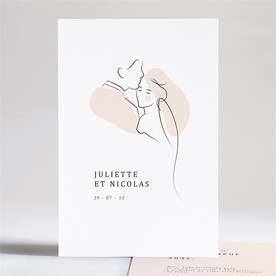 Faire-part mariage tendres