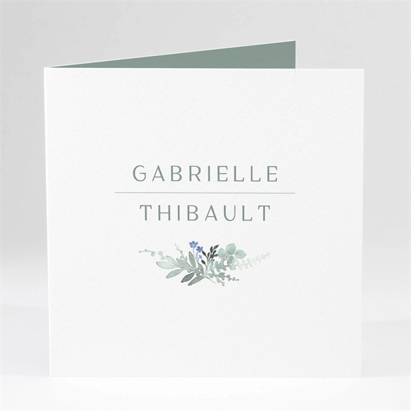 Faire-part mariage Poésie d'Aquarelle réf.N46149