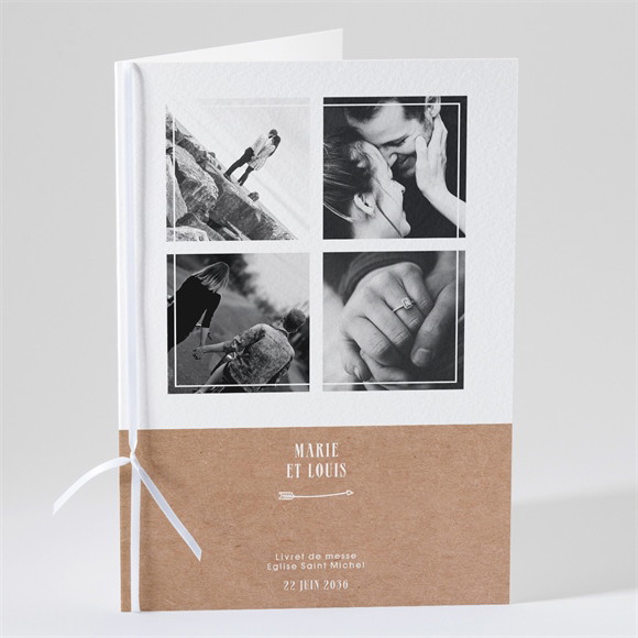 Livret de messe mariage Myriade réf.N491213