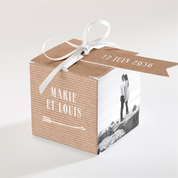 Boîte de dragées mariage Myriade réf.N340314