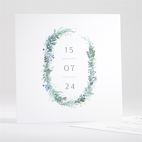 Save the Date mariage Poésie d'Aquarelle réf.N351116