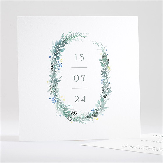 Save the Date mariage poésie d'aquarelle