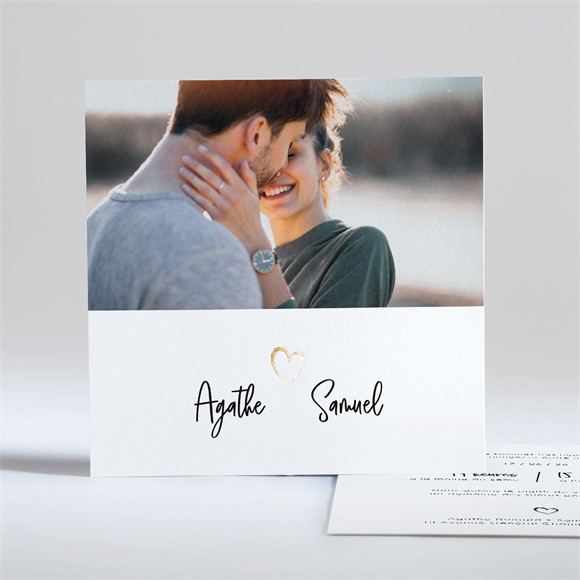 Faire-part mariage Juste Nous réf.N351112