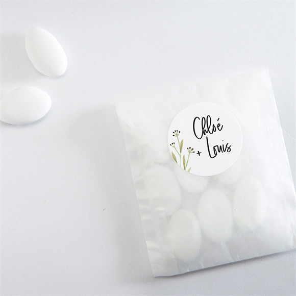 Sticker mariage Art Champêtre réf.N36098