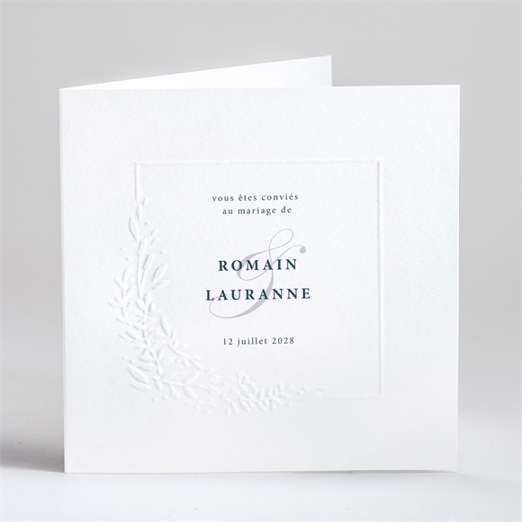Faire-part mariage En relief réf.N451185