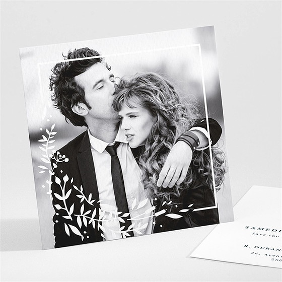 Save the Date mariage en relief