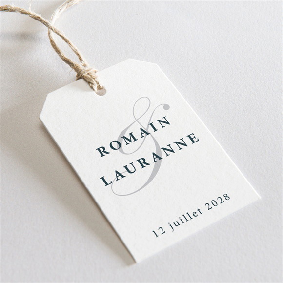 Etiquette mariage En relief réf.N29174