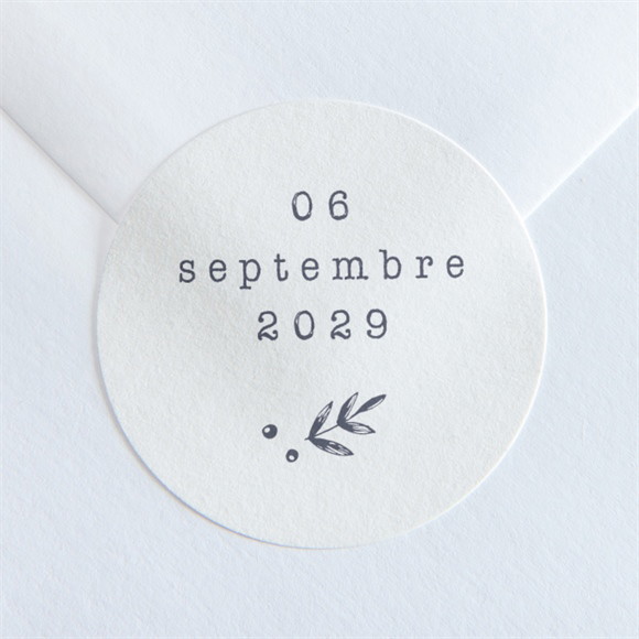 Sticker mariage Feuillages réf.N360101